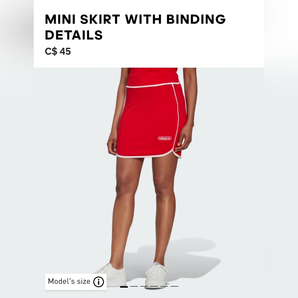 Mini Skirt Adidas - Picture 5 of 8
